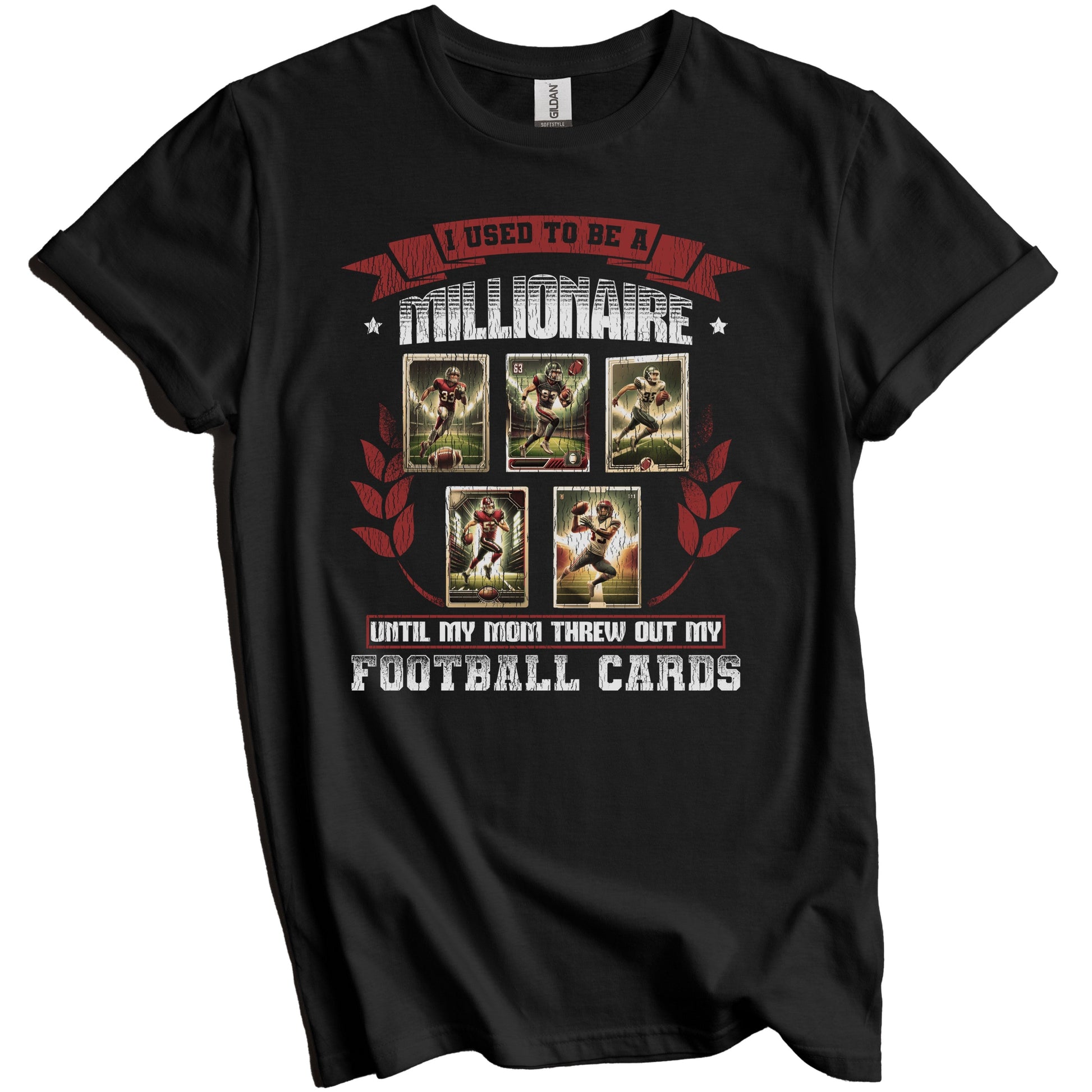 Funny Football Card Collecting Saying Sports Collector T-Shirt