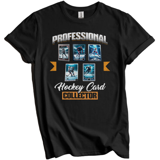 Professional Hockey Card Collector Funny Sports Cards T-Shirt