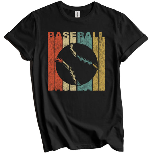 Retro Baseball Distressed Vintage Sports T-Shirt