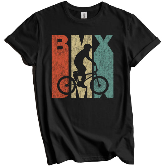 Retro BMX Distressed Vintage Bike T-Shirt