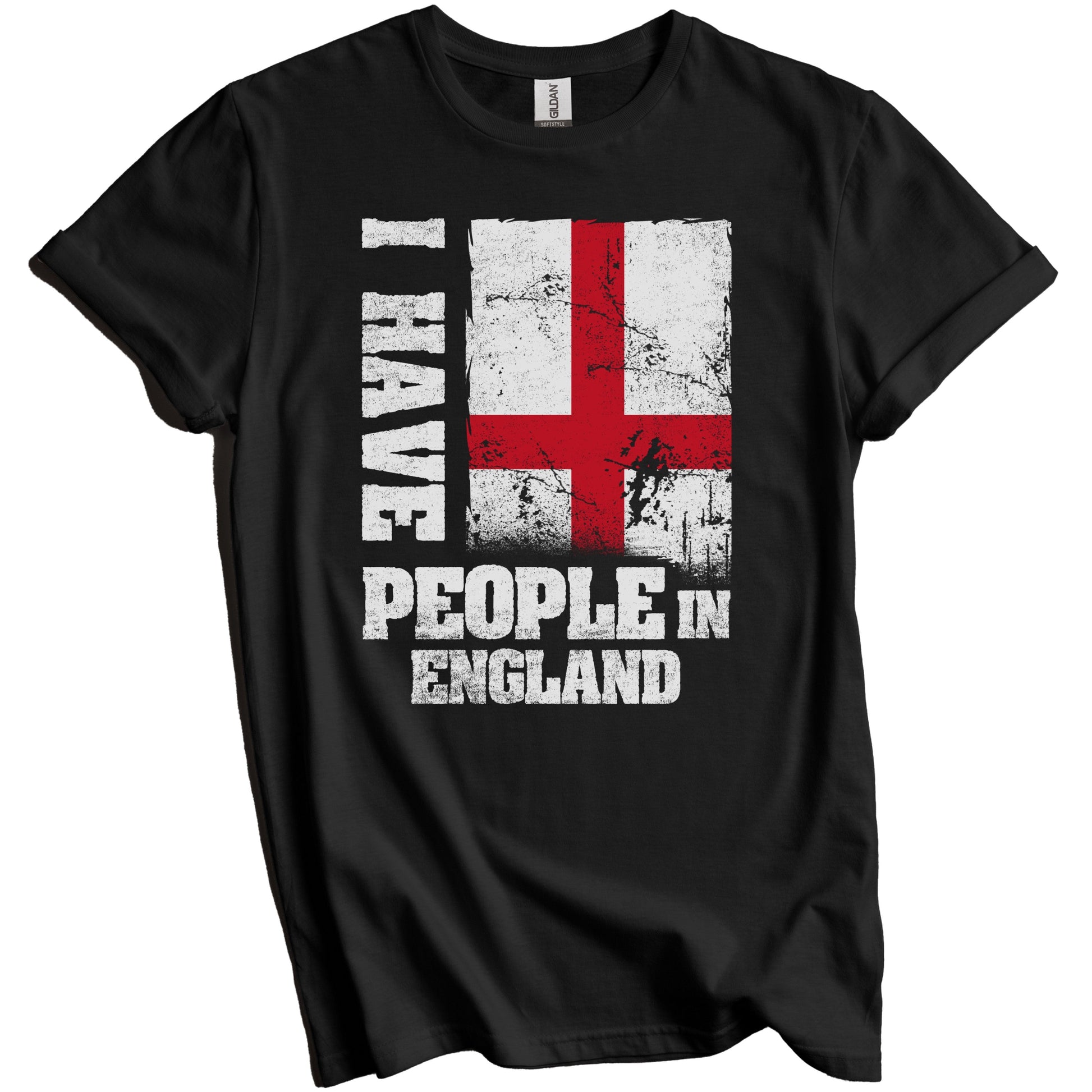 I Have People In England English Flag T-Shirt