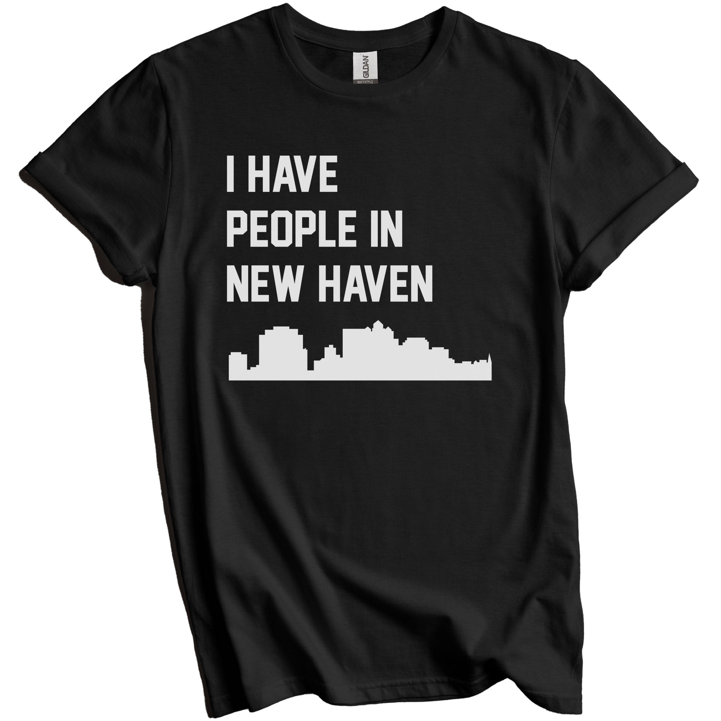 I Have People In New Haven Connecticut Skyline T-Shirt