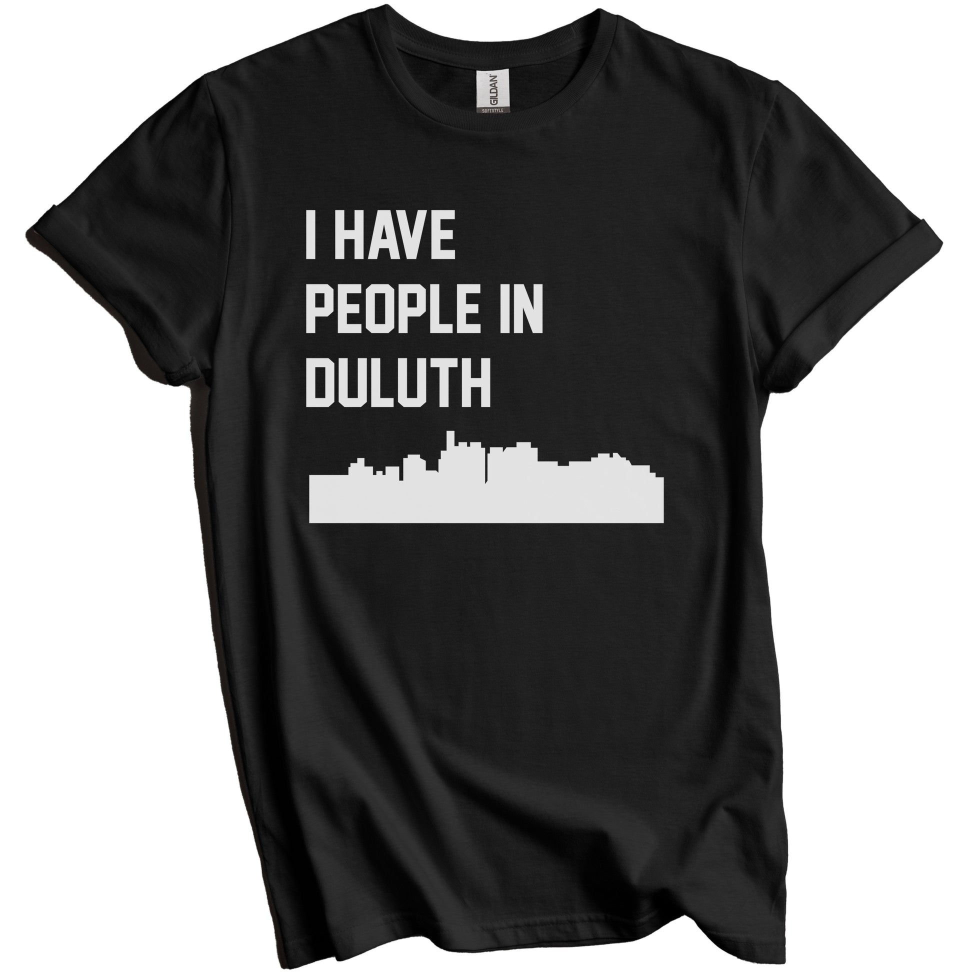 I Have People In Duluth Minnesota Skyline T-Shirt