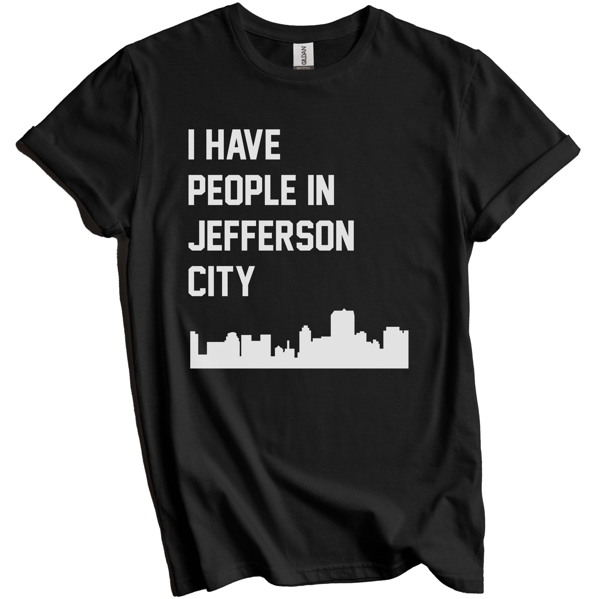I Have People In Jefferson City Missouri Skyline T-Shirt