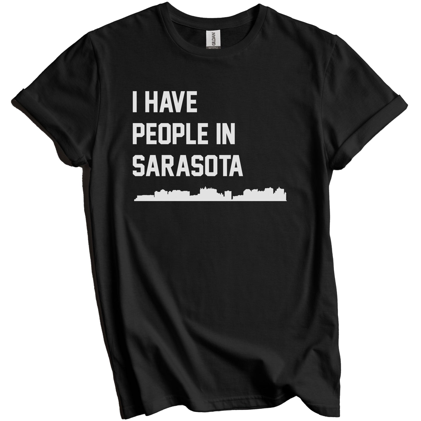 I Have People In Sarasota Florida Skyline T-Shirt