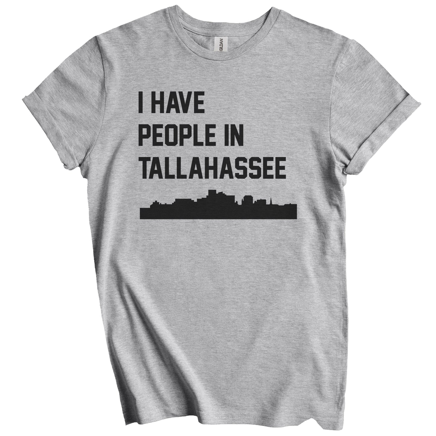 I Have People In Tallahassee Florida Skyline T-Shirt