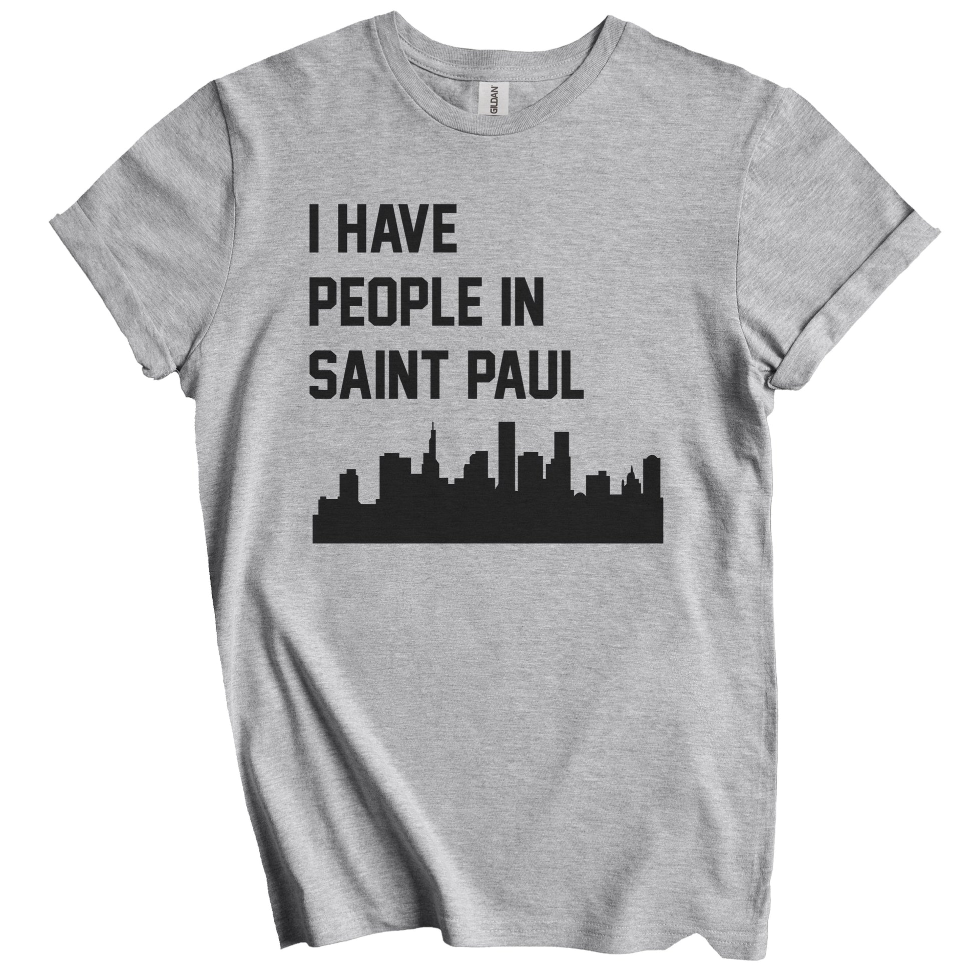 I Have People In Saint Paul Minnesota Skyline T-Shirt