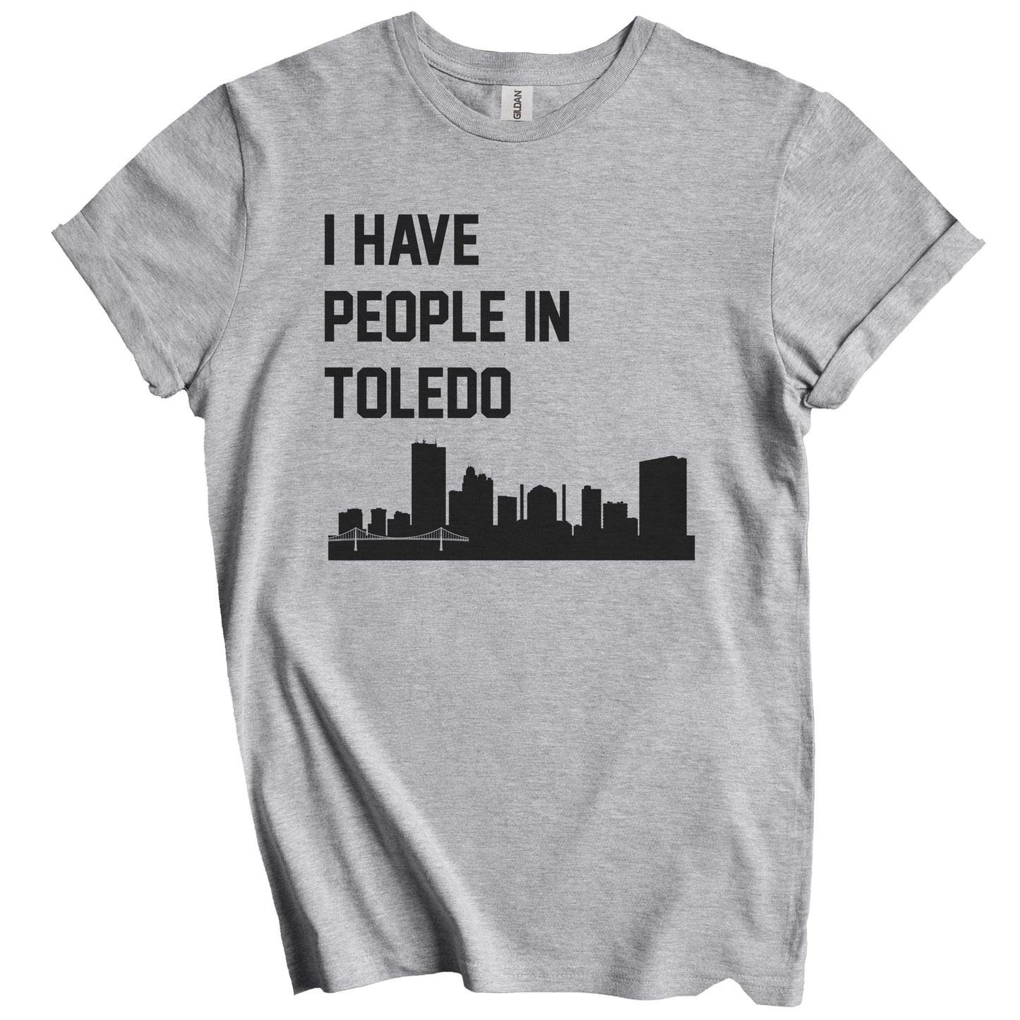 I Have People In Toledo Ohio Skyline T-Shirt