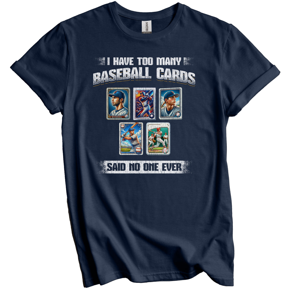 Baseball Card Collector Funny Baseball Cards T-Shirt
