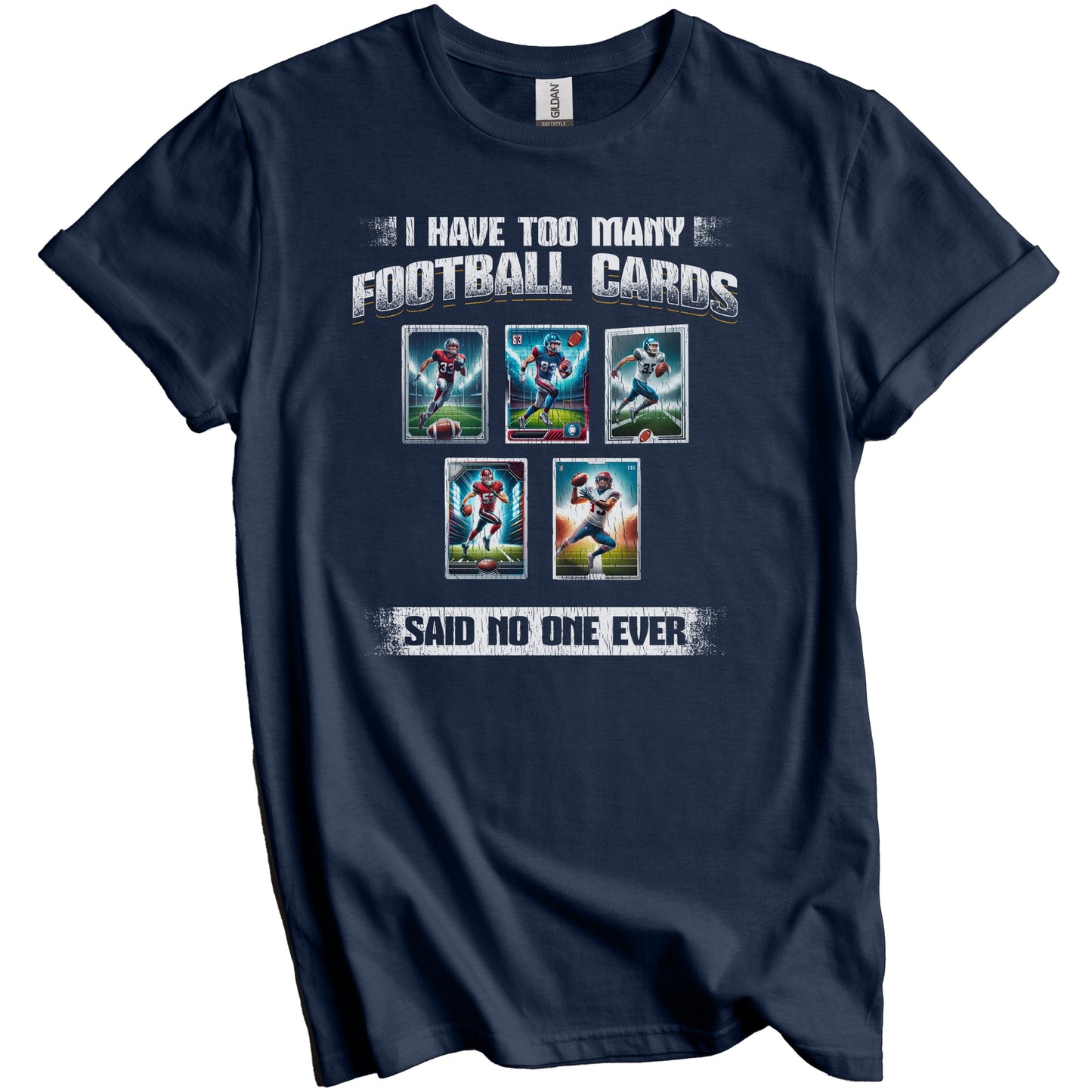 Football Card Collector Funny Football Cards T-Shirt