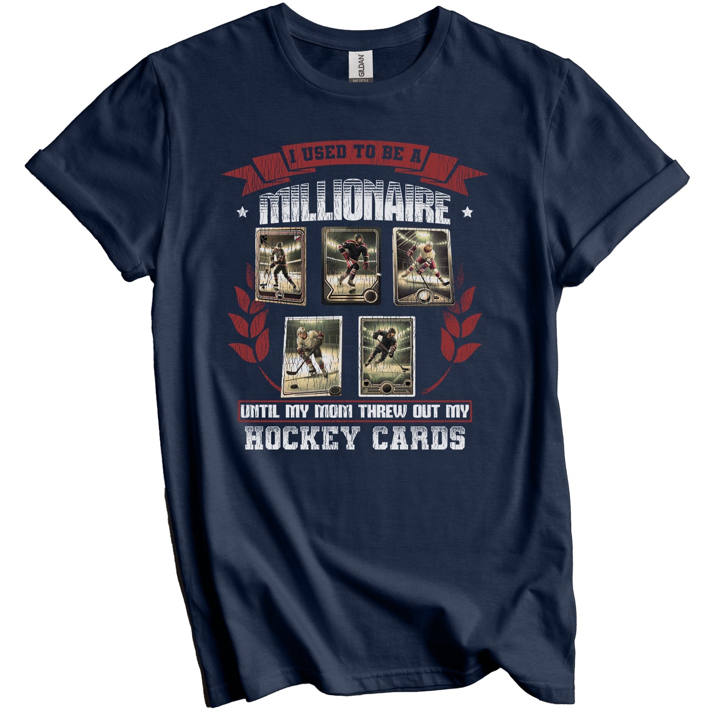 Funny Hockey Card Collecting Saying Sports Collector T-Shirt