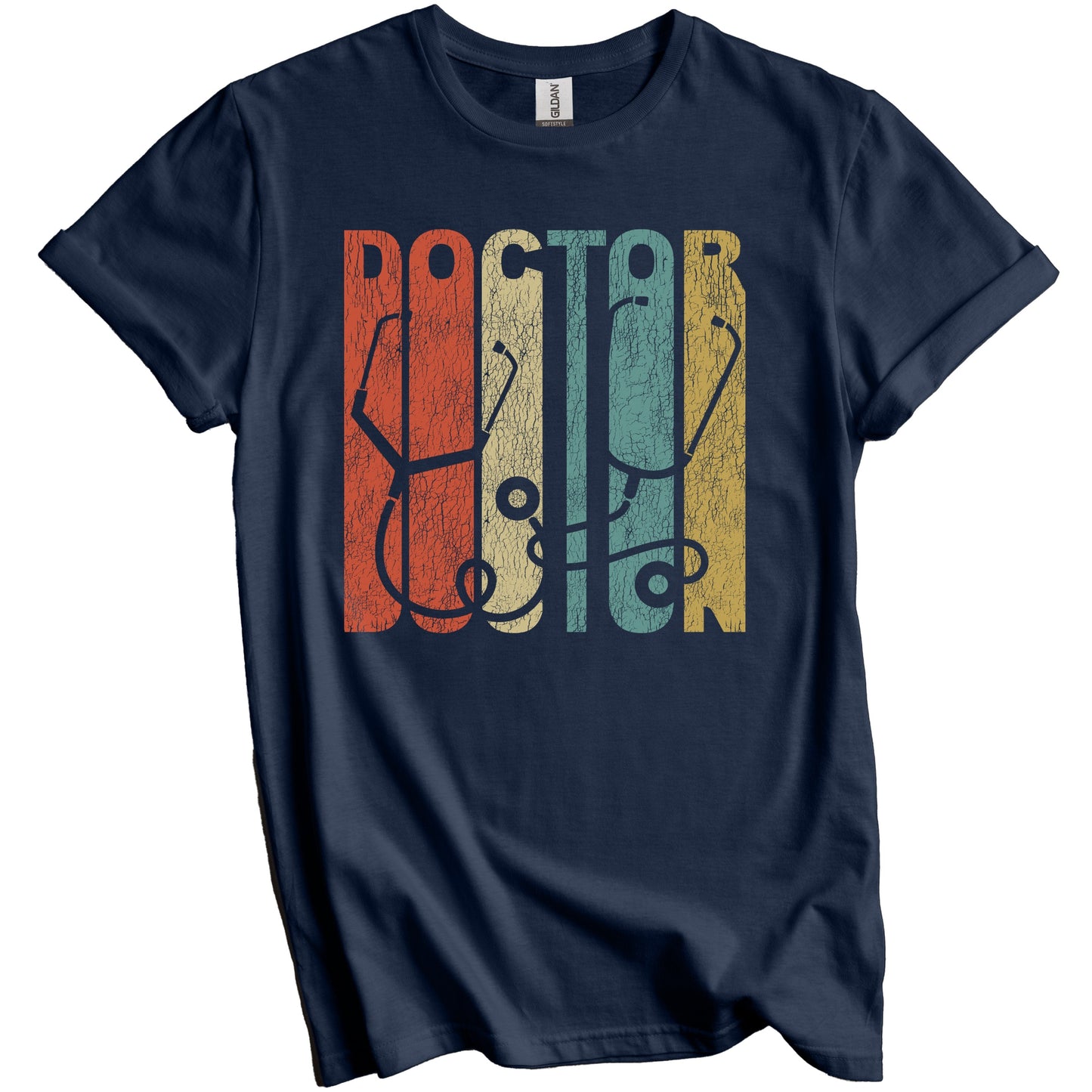 Retro Doctor Distressed Vintage Physician T-Shirt