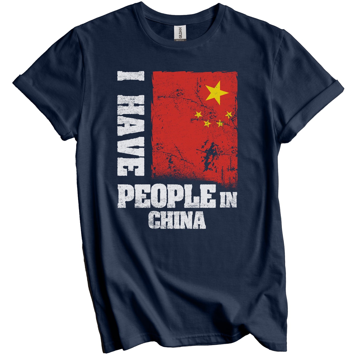 I Have People In China Chinese Flag T-Shirt