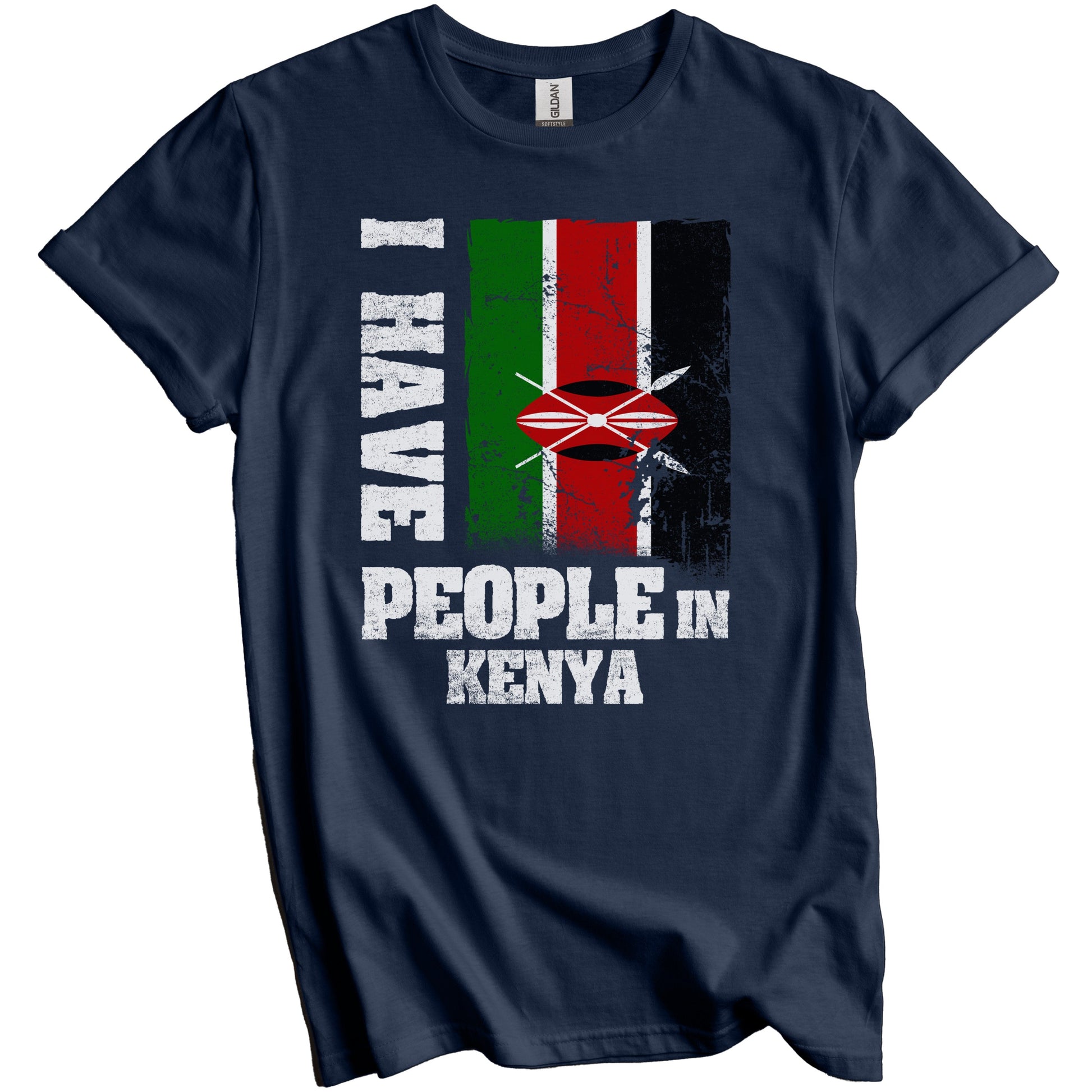 I Have People In Kenya Kenyan Flag T-Shirt