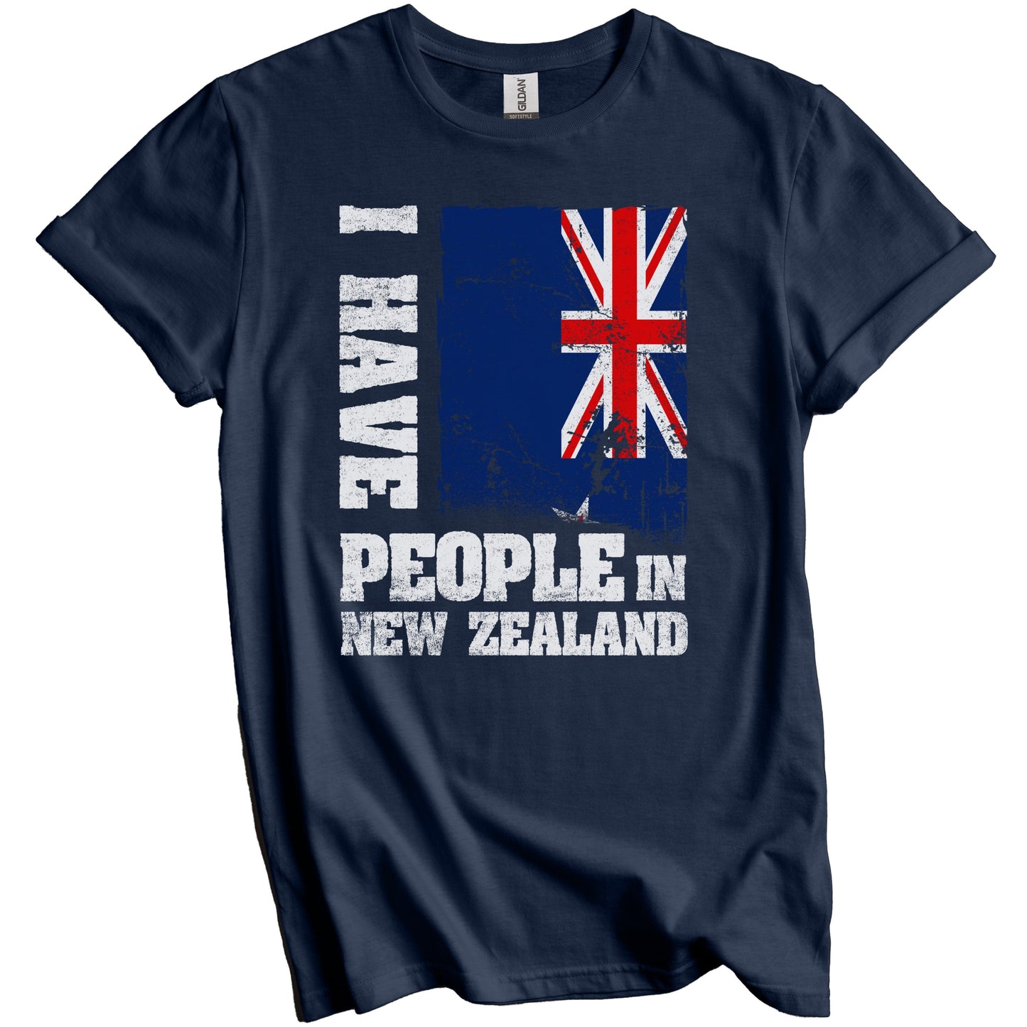 I Have People In New Zealand Kiwi Flag T-Shirt