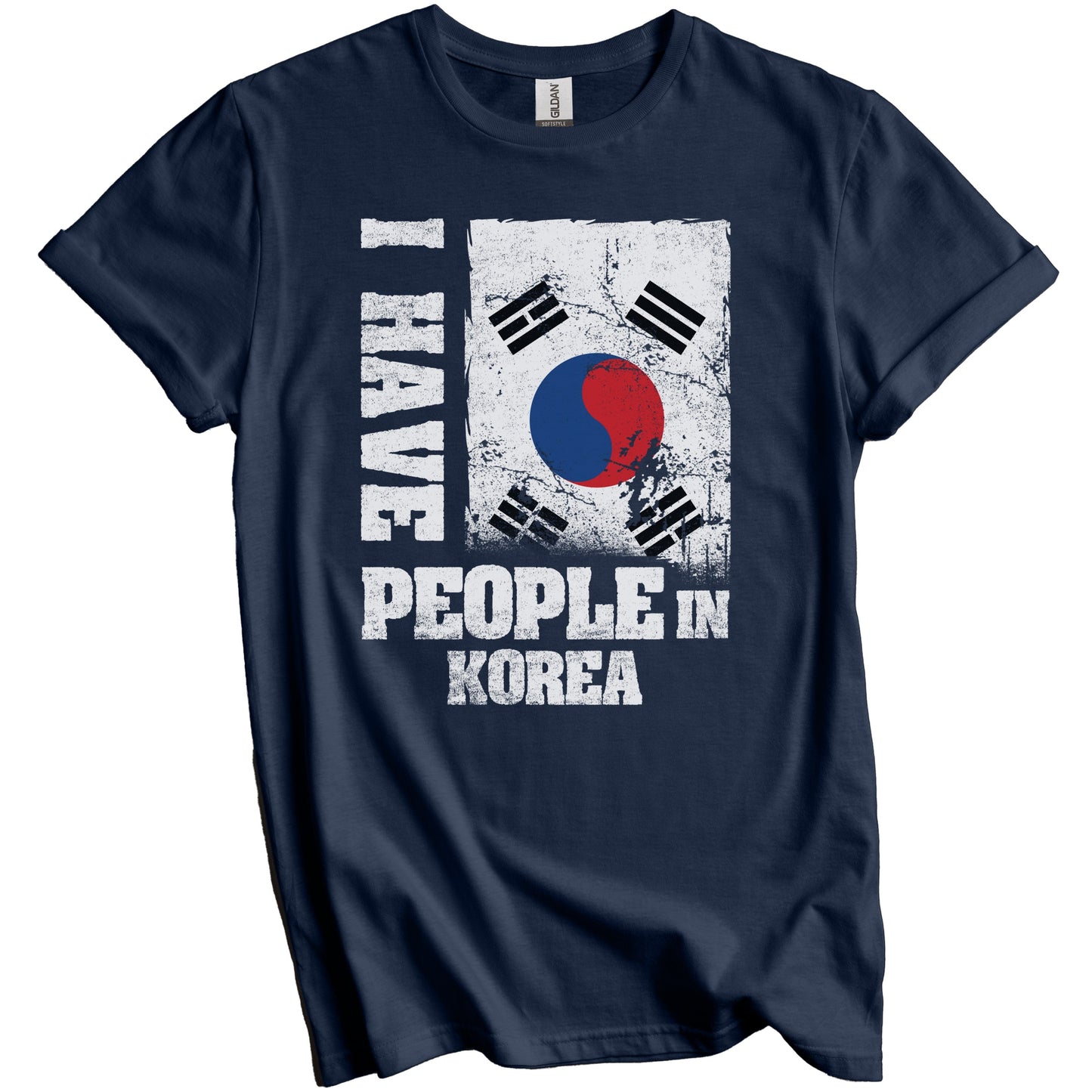 I Have People In Korea South Korean Flag T-Shirt