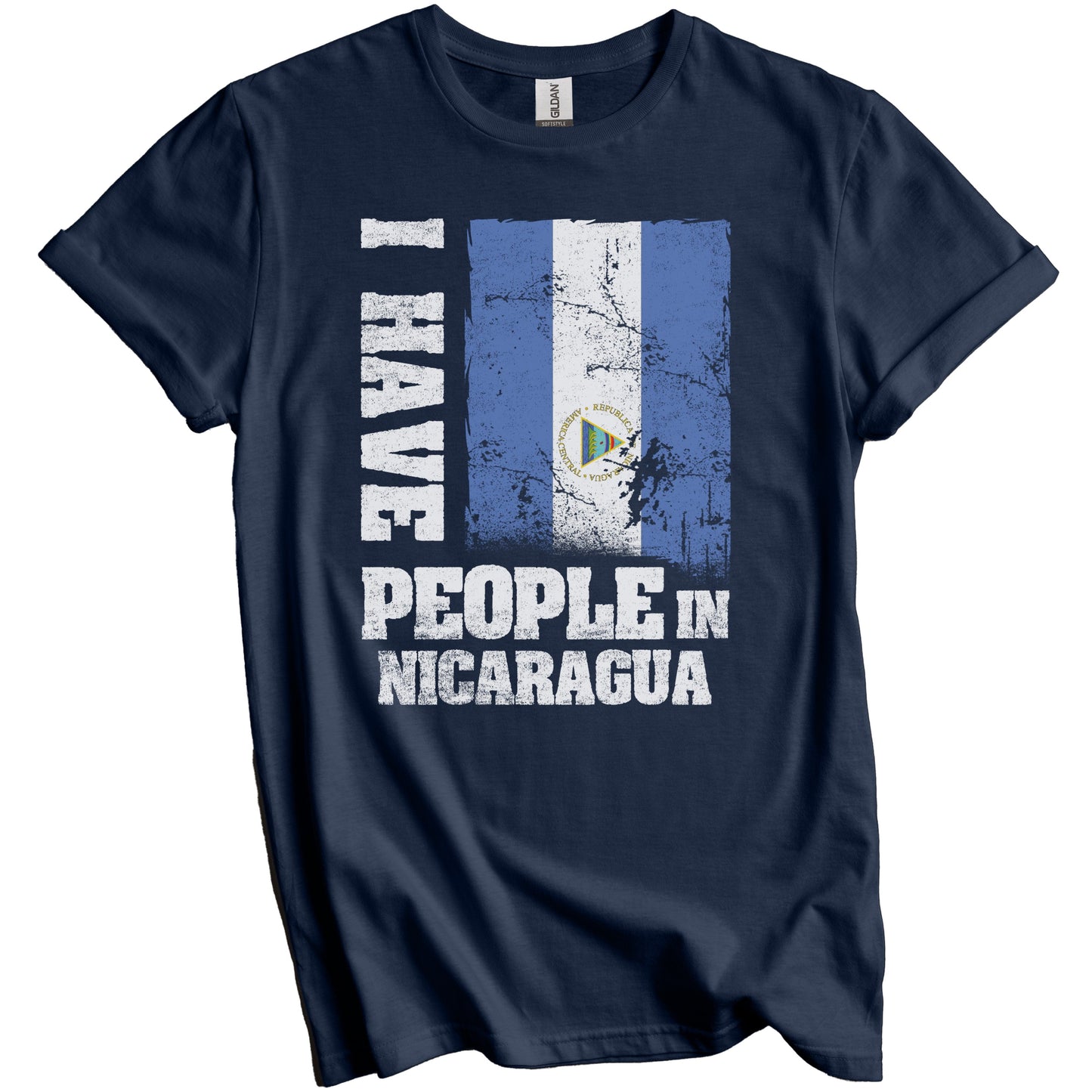 I Have People In Nicaragua Nicaraguan Flag T-Shirt