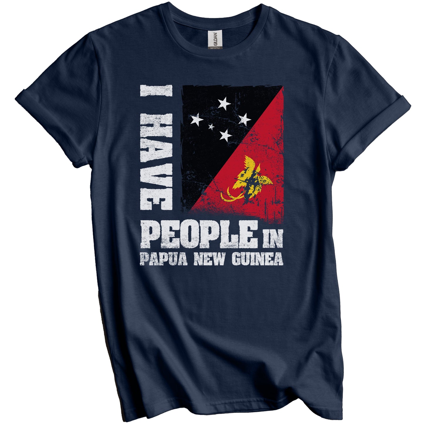 I Have People In Papua New Guinea Papuan Flag T-Shirt