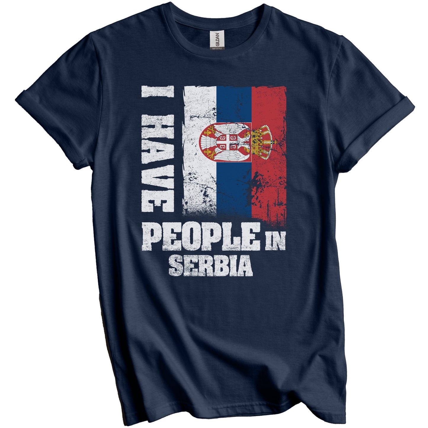 I Have People In Serbian Serbia Flag T-Shirt