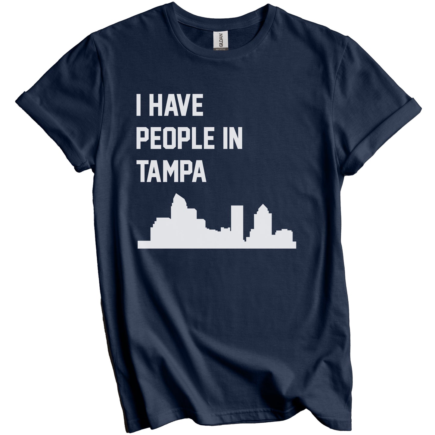 I Have People In Tampa Florida Skyline T-Shirt