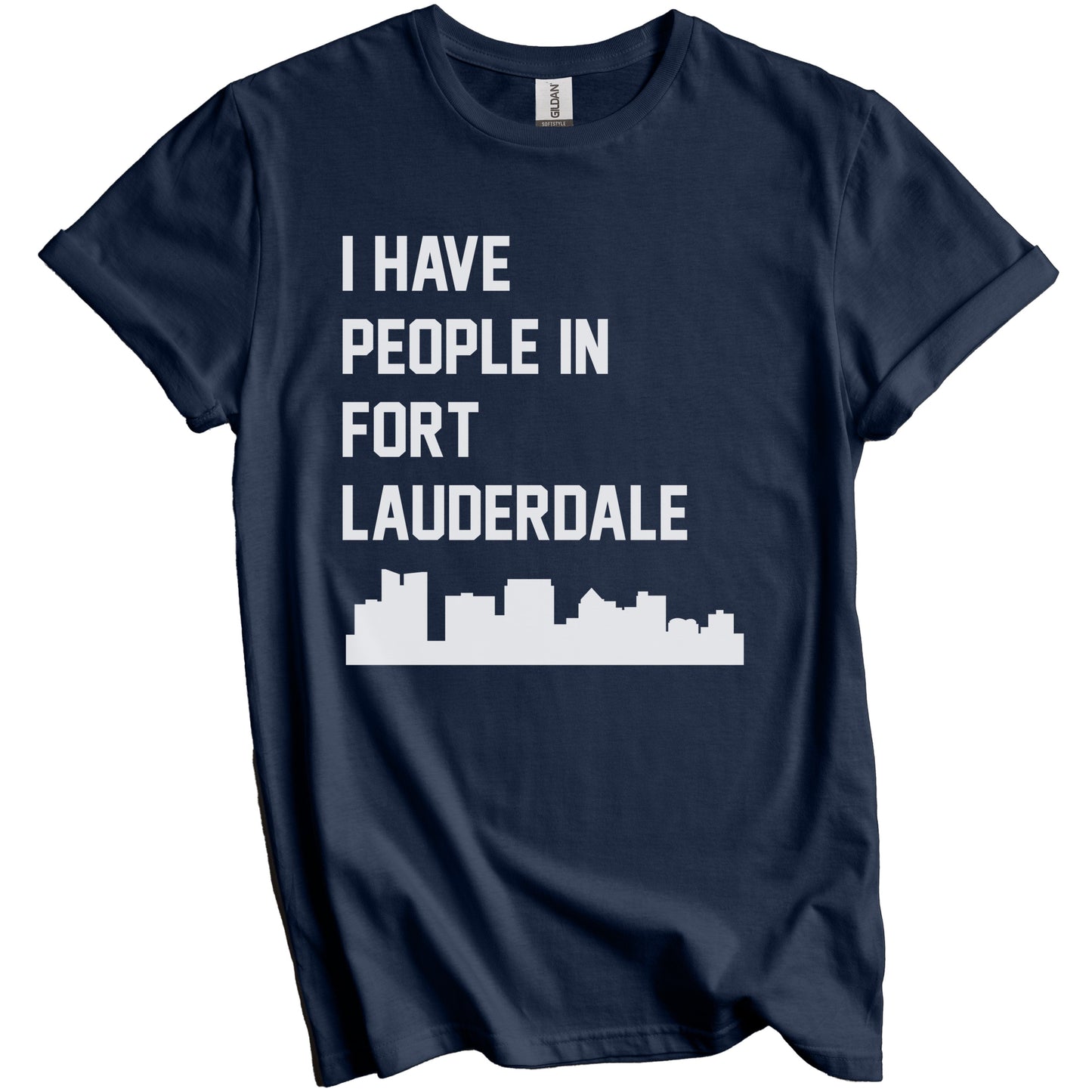 I Have People In Fort Lauderdale Florida Skyline T-Shirt