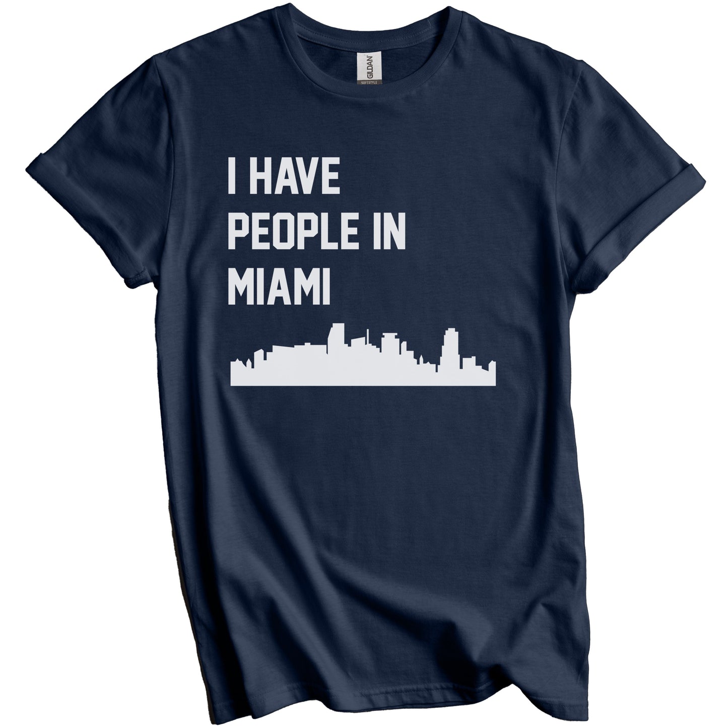I Have People In Miami Florida Skyline T-Shirt