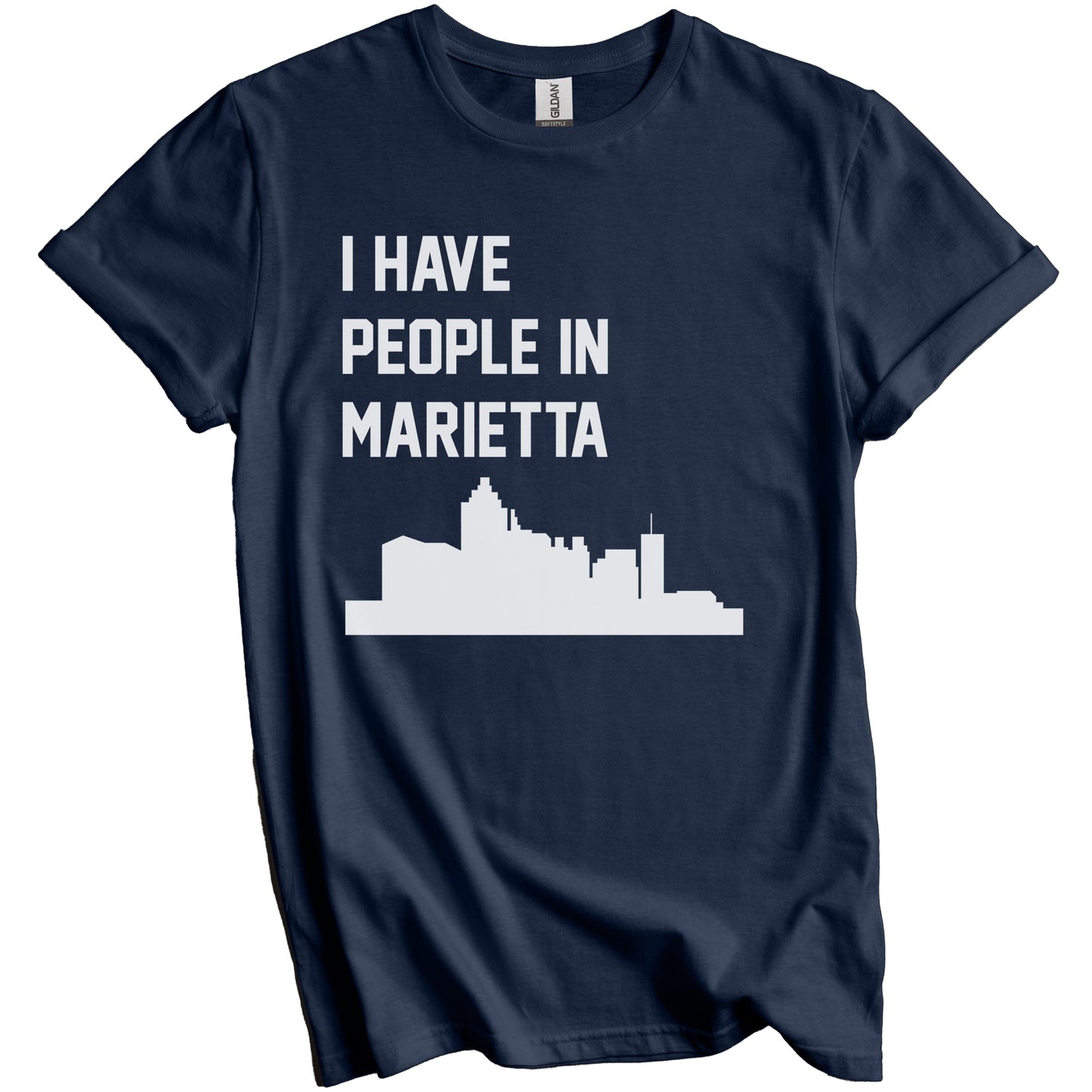 I Have People In Marietta Georgia Skyline T-Shirt