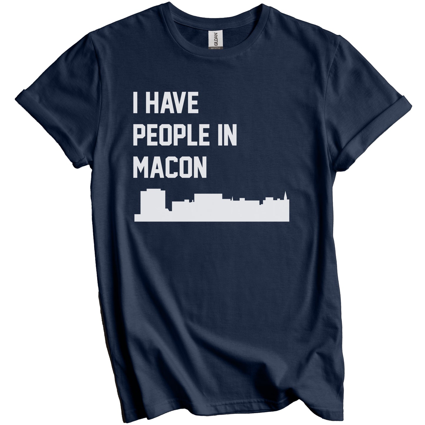 I Have People In Macon Georgia Skyline T-Shirt