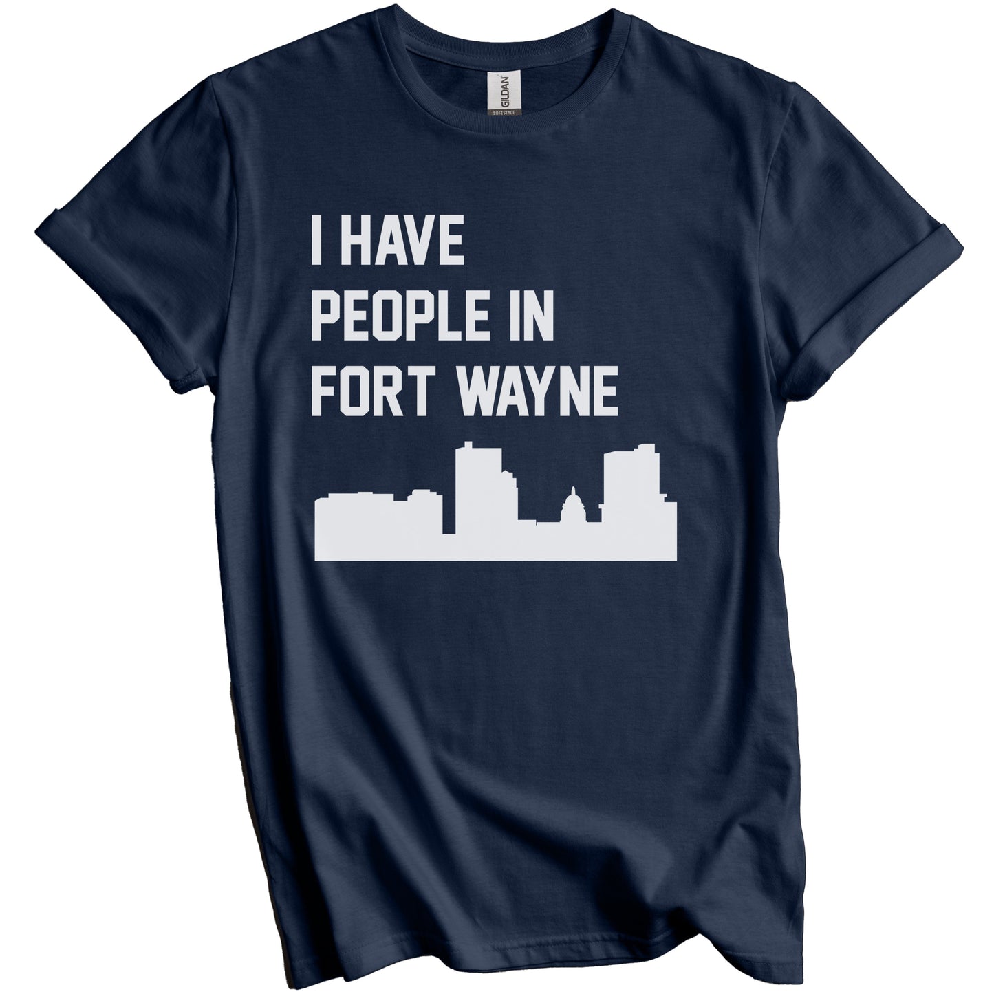 I Have People In Fort Wayne Indiana Skyline T-Shirt