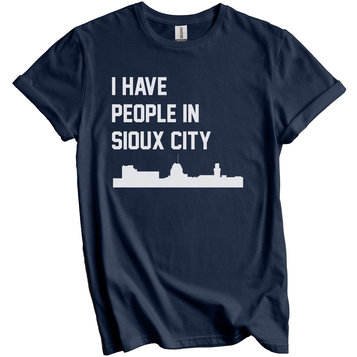 I Have People In Sioux City Iowa Skyline T-Shirt