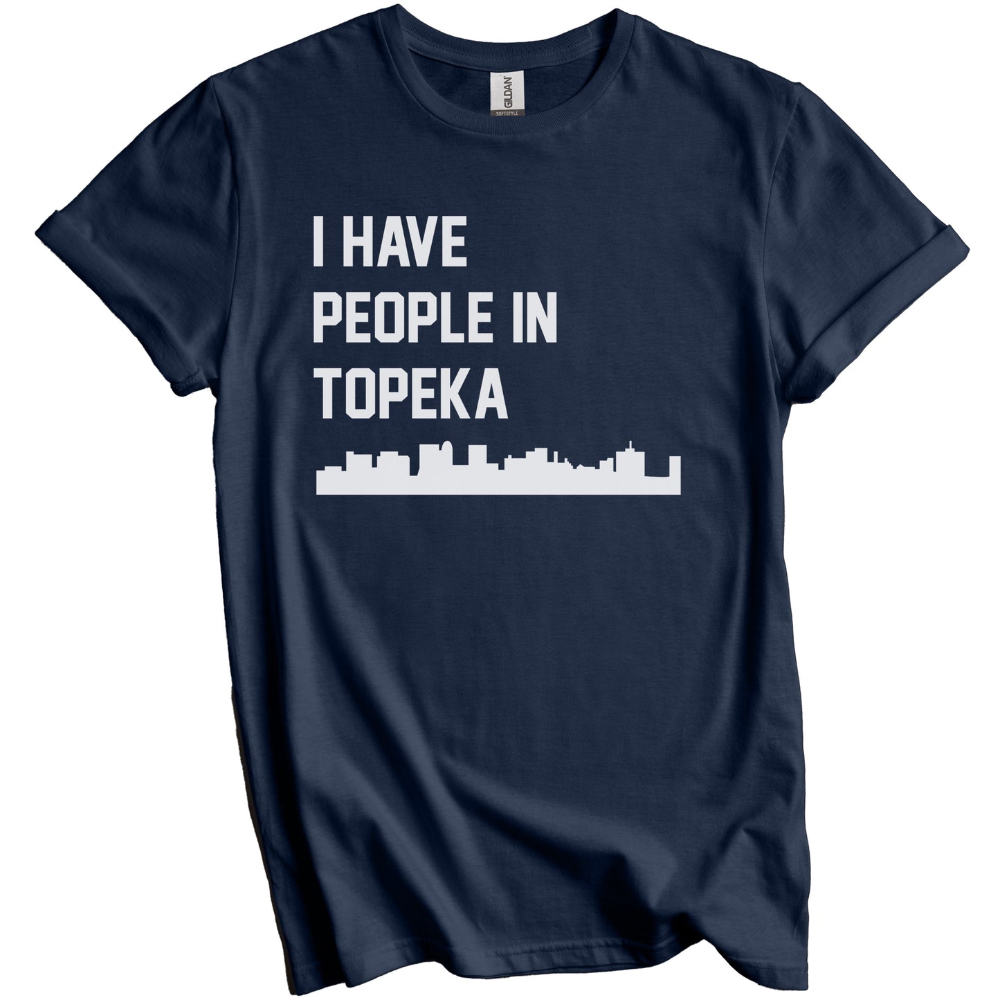 I Have People In Topeka Kansas Skyline T-Shirt