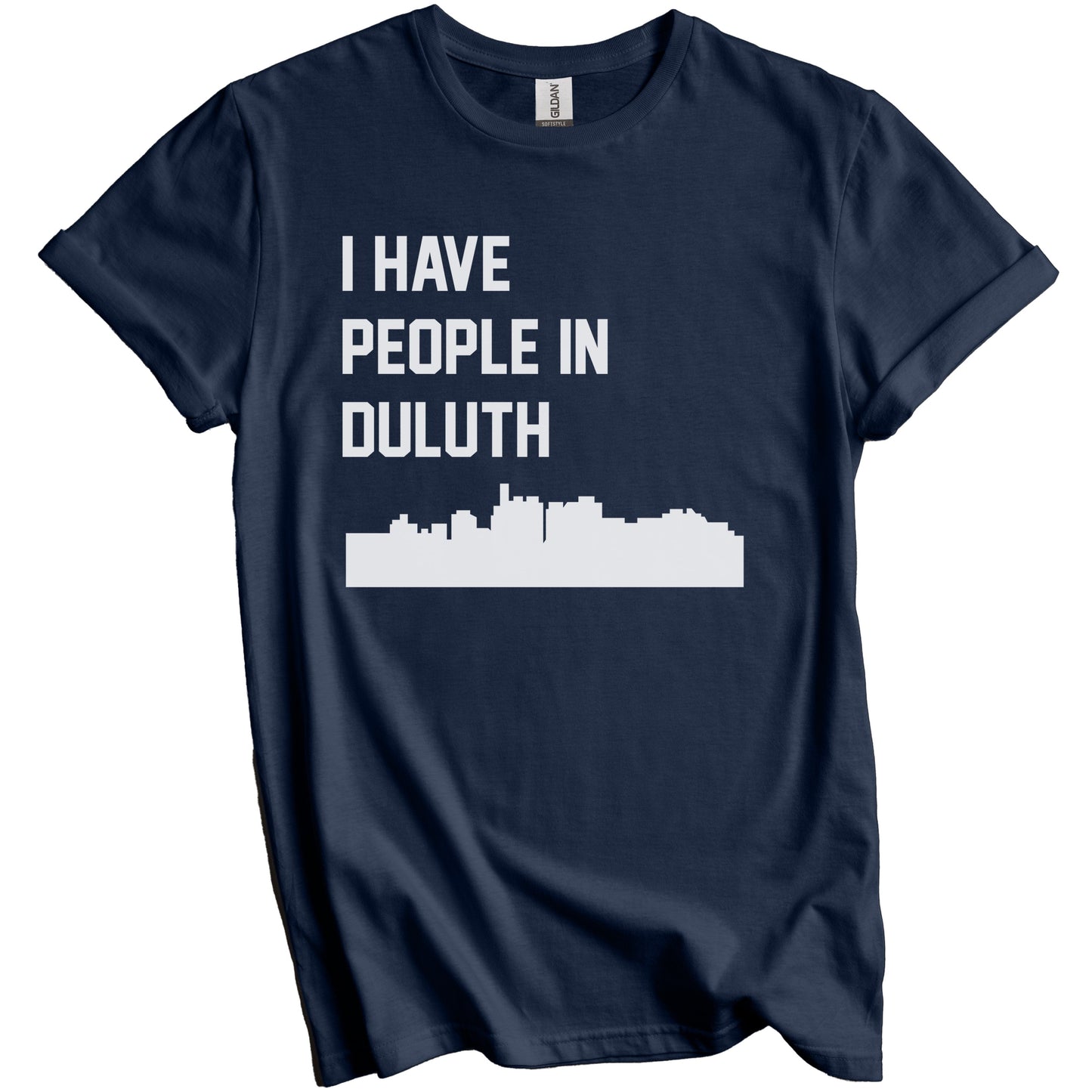 I Have People In Duluth Minnesota Skyline T-Shirt