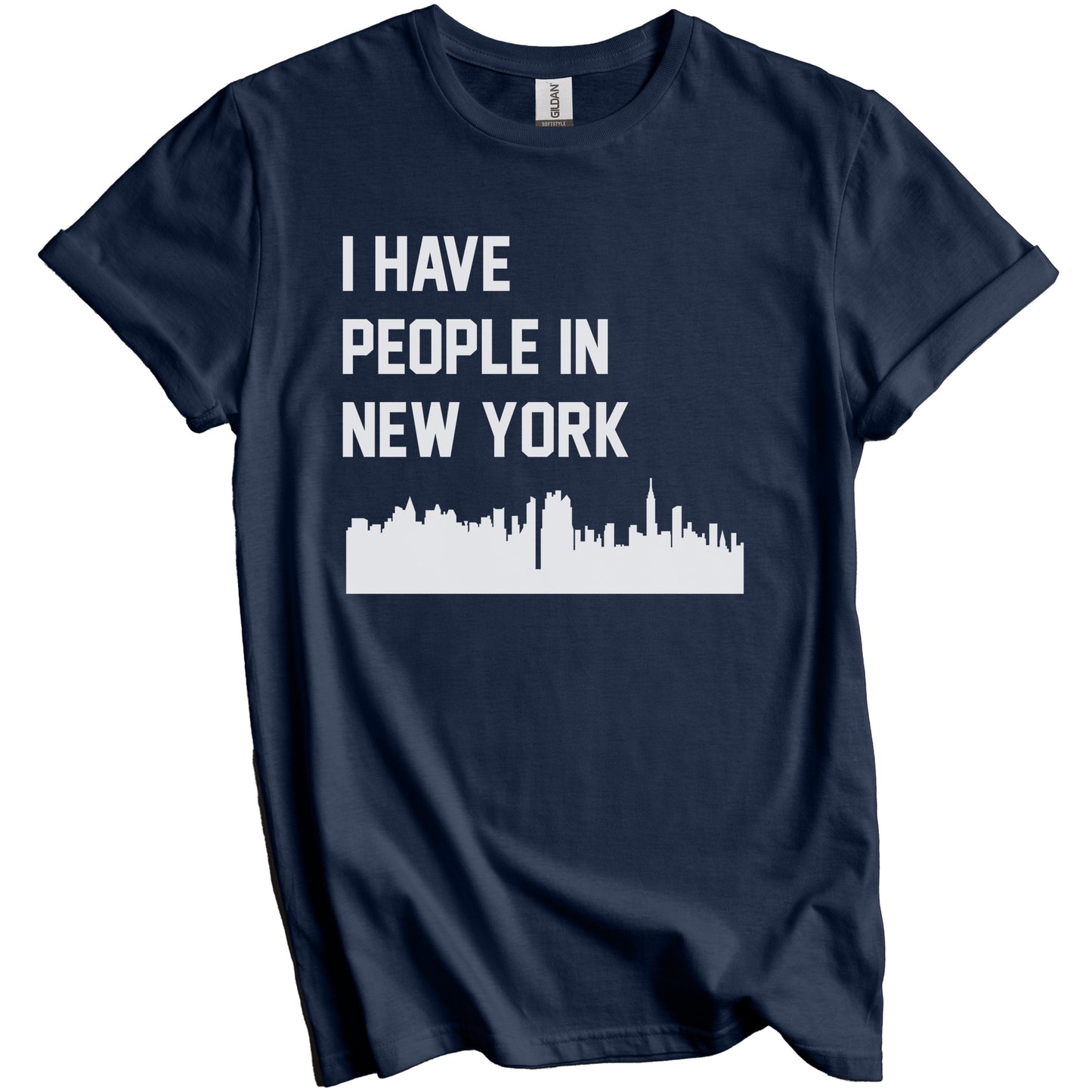 I Have People In New York City Skyline T-Shirt