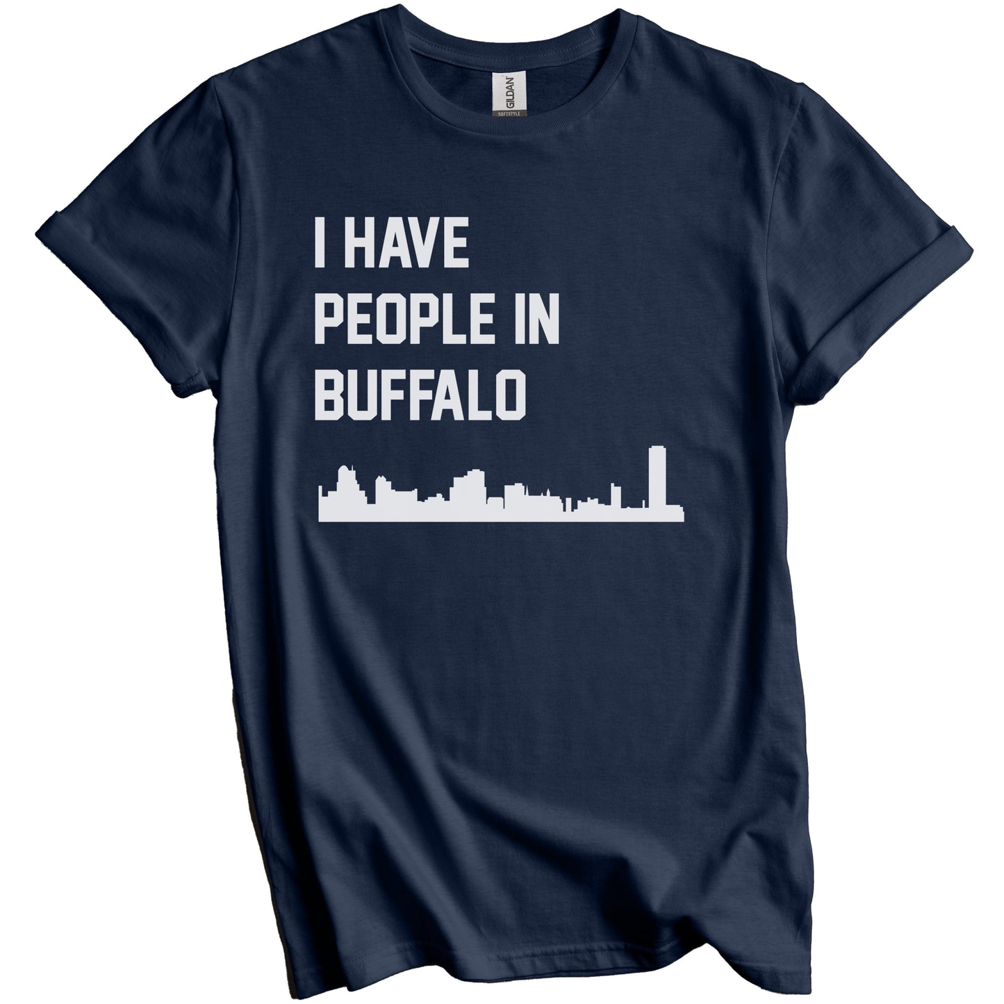 I Have People In Buffalo New York Skyline T-Shirt
