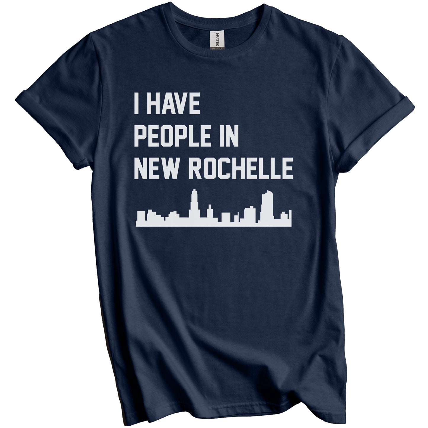 I Have People In New Rochelle New York Skyline T-Shirt