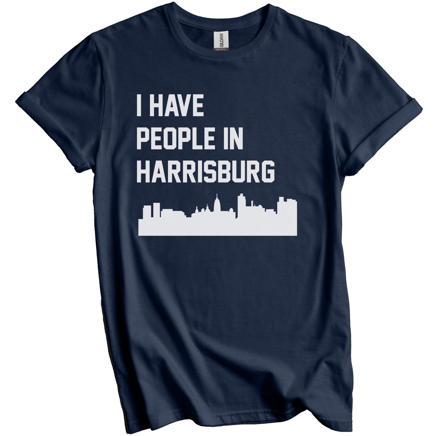 I Have People In Harrisburg Pennsylvania Skyline T-Shirt