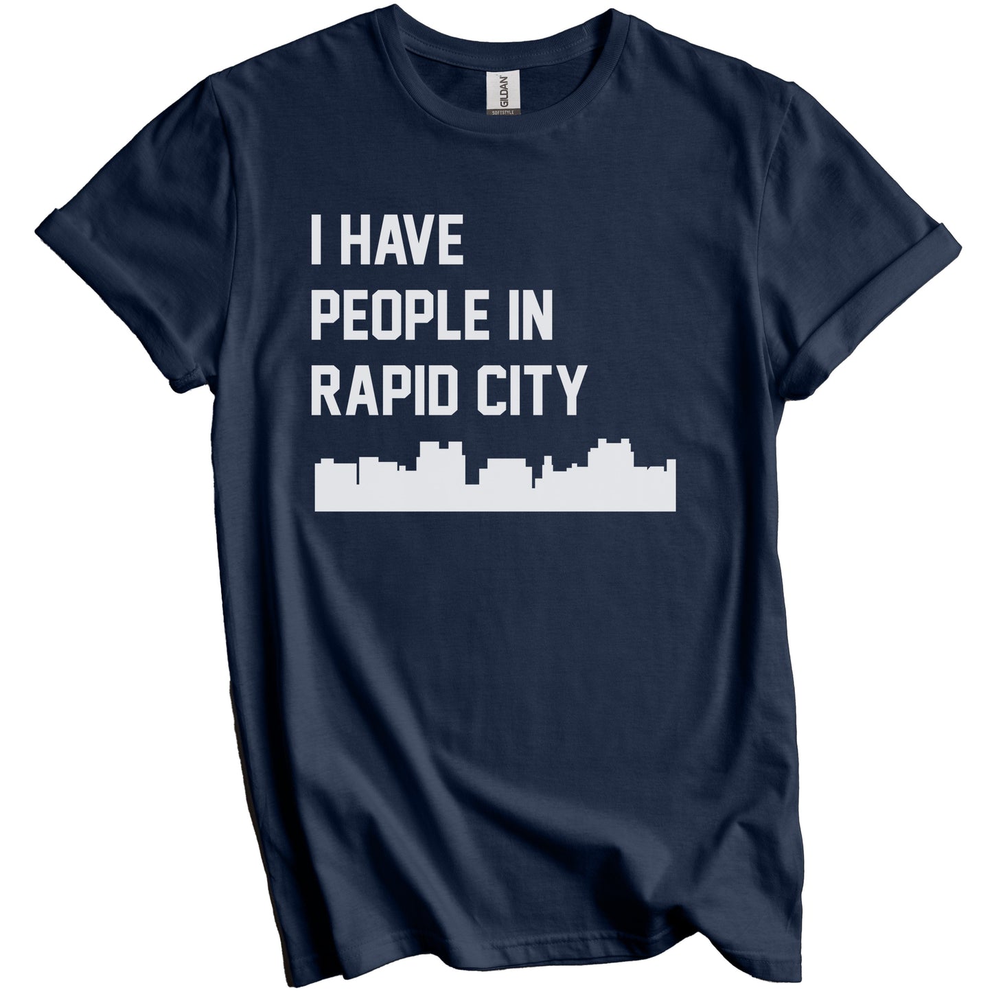 I Have People In Rapid City South Dakota Skyline T-Shirt