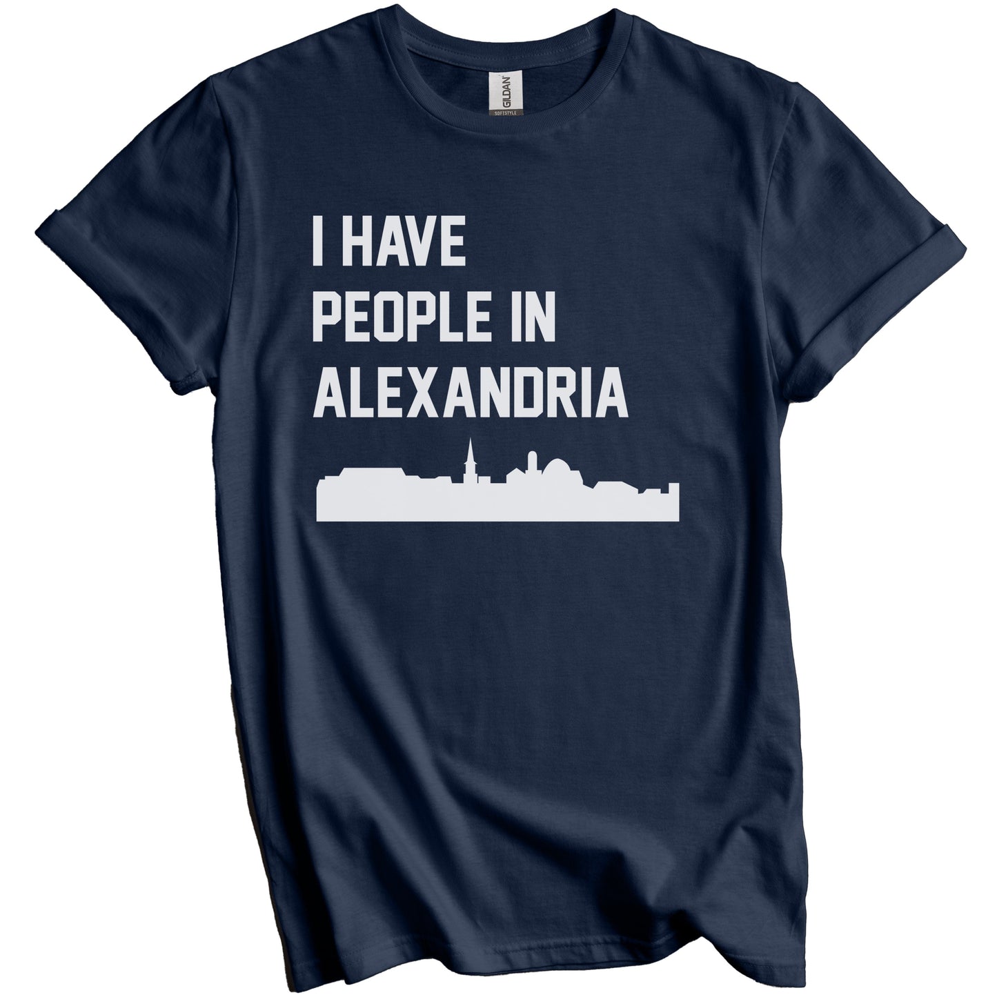 I Have People In Alexandria Virginia Skyline T-Shirt