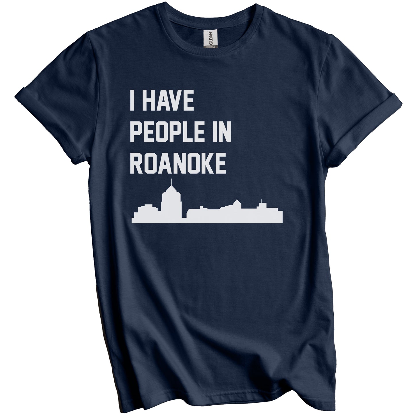 I Have People In Roanoke Virginia Skyline T-Shirt