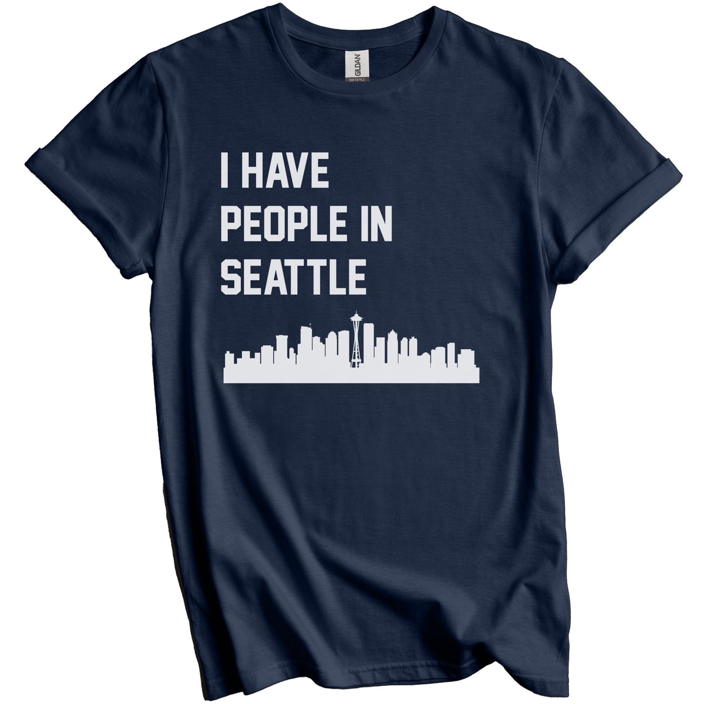 I Have People In Seattle Washington Skyline T-Shirt