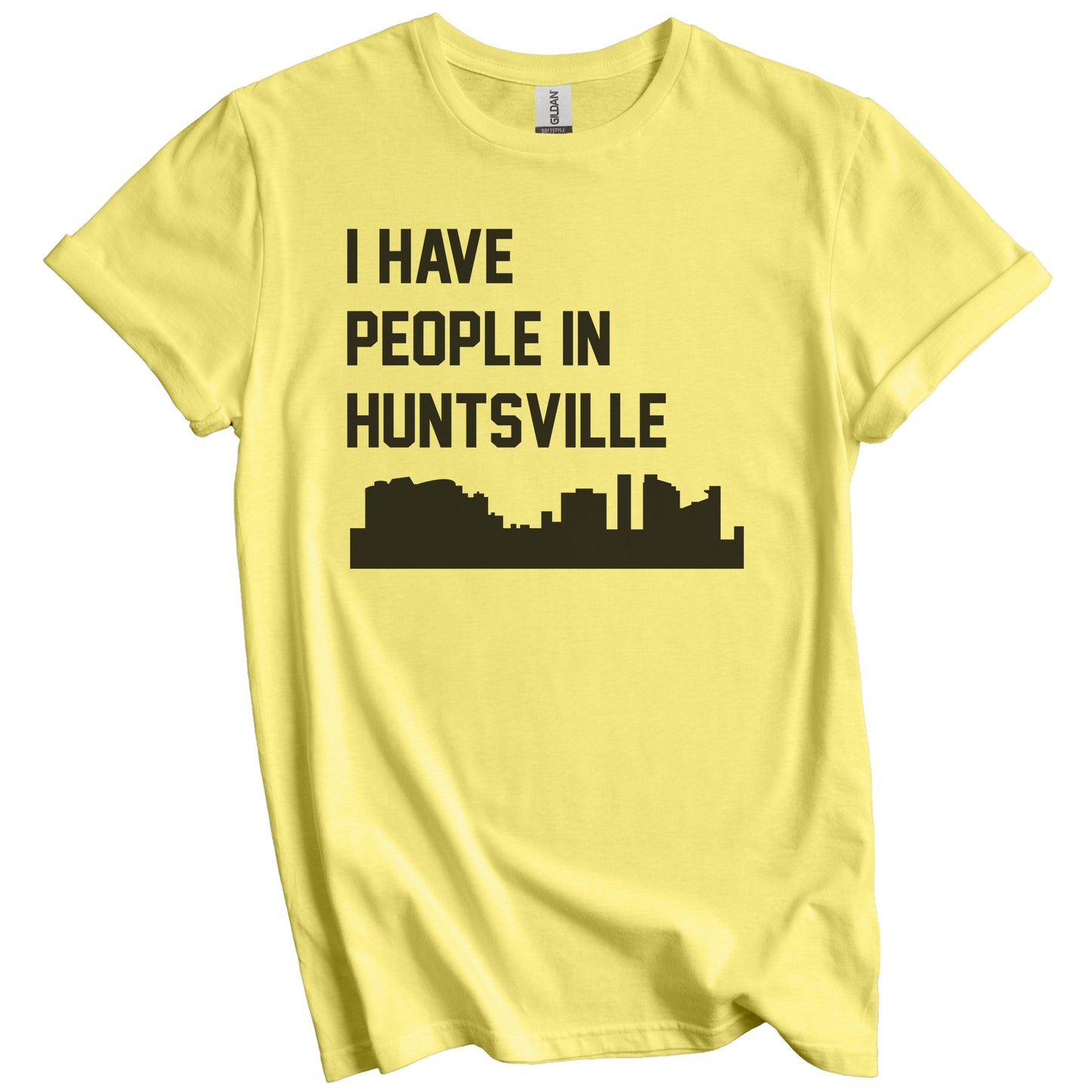 I Have People In Huntsville Alabama Skyline T-Shirt