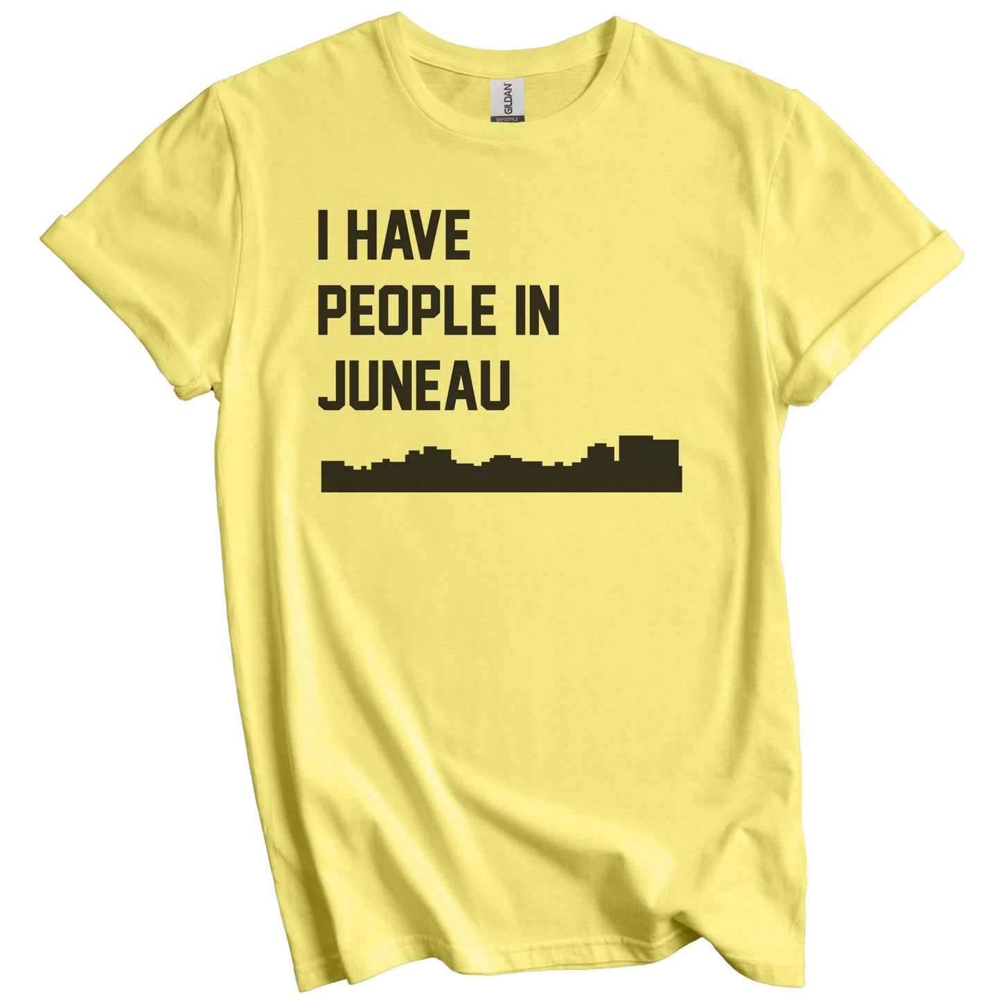 I Have People In Juneau Alaska Skyline T-Shirt