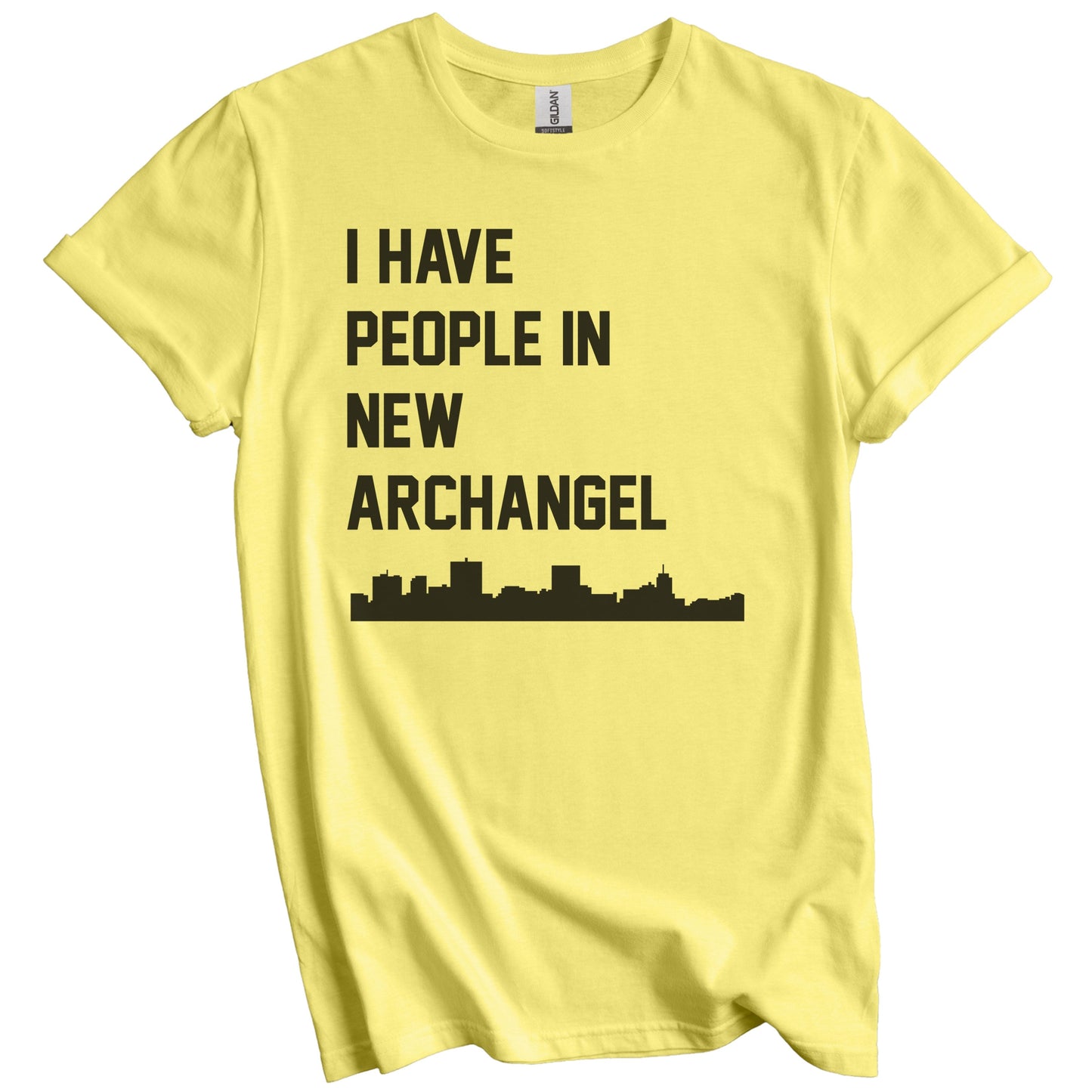 I Have People In New Archangel Alaska Skyline T-Shirt