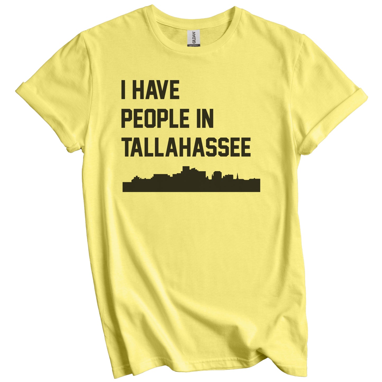 I Have People In Tallahassee Florida Skyline T-Shirt