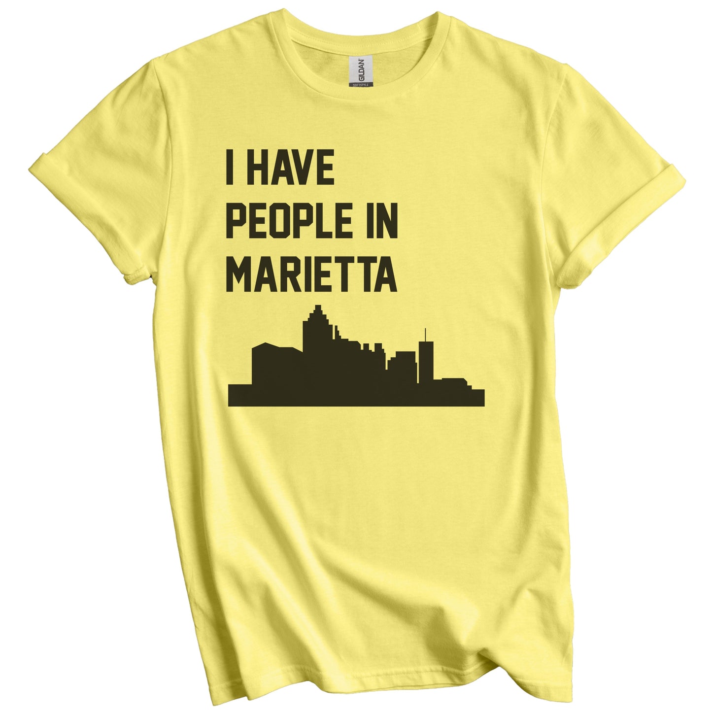 I Have People In Marietta Georgia Skyline T-Shirt