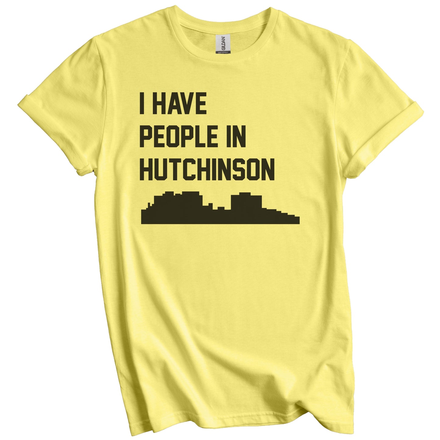 I Have People In Hutchinson Kansas Skyline T-Shirt