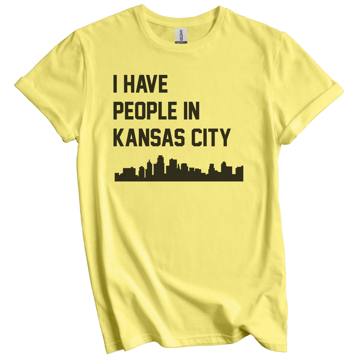 I Have People In Kansas City Kansas Skyline T-Shirt