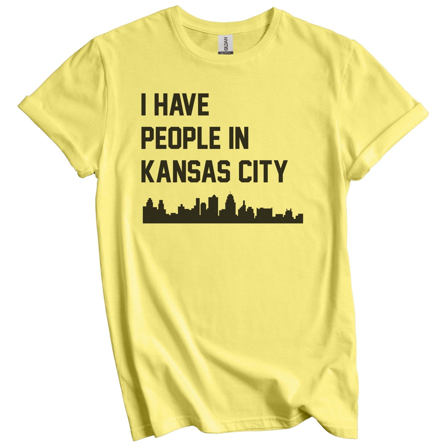 I Have People In Kansas City Missouri Skyline T-Shirt