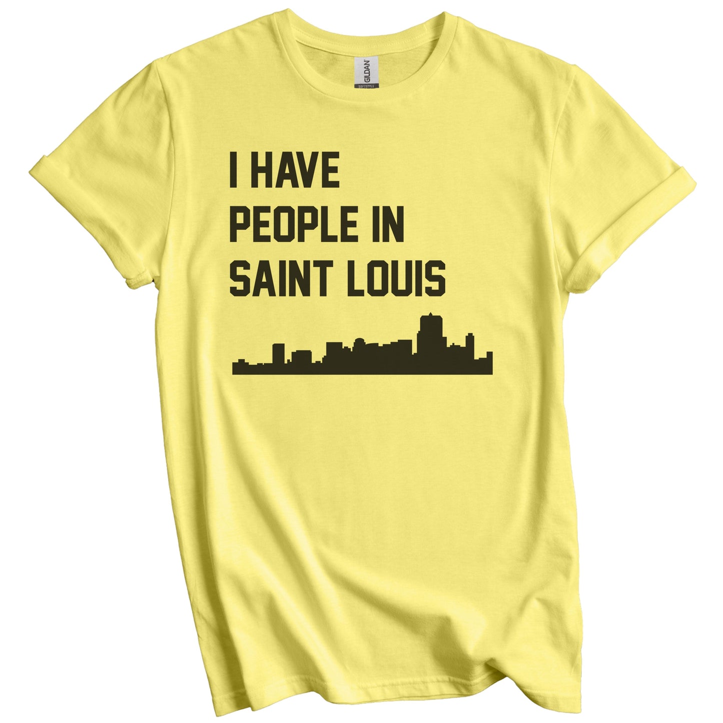 I Have People In Saint Louis Missouri Skyline T-Shirt