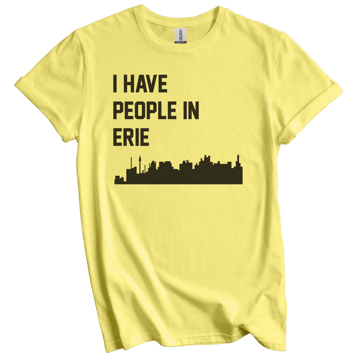 I Have People In Erie Pennsylvania Skyline T-Shirt